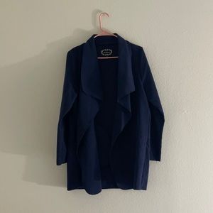 🔥USED🔥 Navy Blue Cardigan Coat